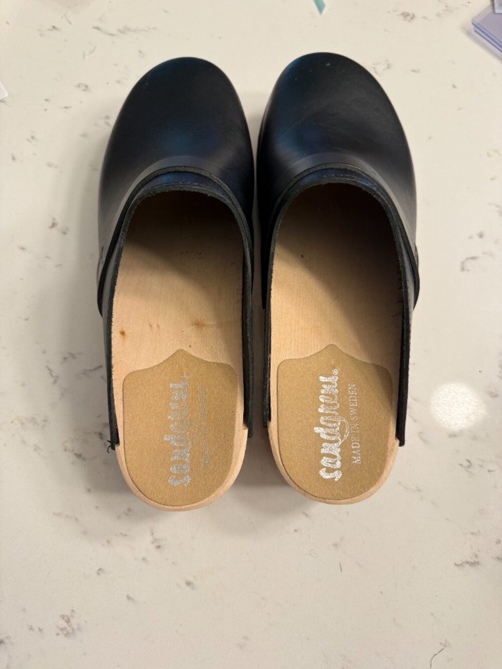 Sandgrens Tokio Clogs Black Size 43 - Picture 4 of 6